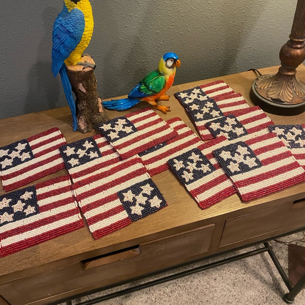 Pier 1 Patriotic Coasters (12)